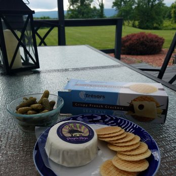 The Cheese Plate - Great place to get picnic and/ or entertaining supplies. Love these Cypress Grove wheels of goat cheese. - Cheese Shops Near Me - New Paltz, New York The Cheese Plate - Great place to get picnic and/ or entertaining supplies. Love these Cypress Grove wheels of goat cheese. - Cheese Shops Near Me - New Paltz, New York