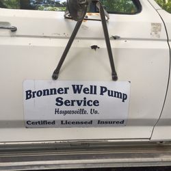 Bronner Well Pump Services