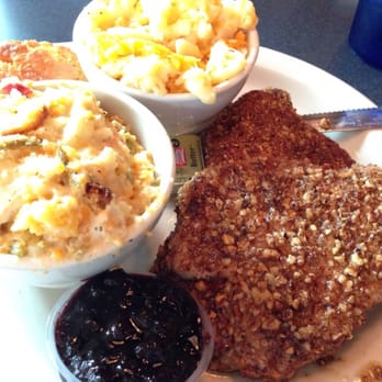 West Cobb Diner - Pecan crusted pork chops, Mac n cheese, and corn casserole. - Diners Near Me - Marietta, Georgia West Cobb Diner - Pecan crusted pork chops, Mac n cheese, and corn casserole. - Diners Near Me - Marietta, Georgia