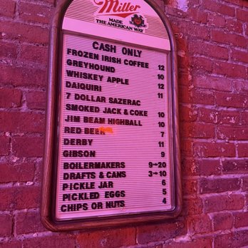 Cash Only - Menu as of December 2025 - Whiskey Bars Near Me - San Jose, California Cash Only - Menu as of December 2025 - Whiskey Bars Near Me - San Jose, California