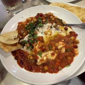 Silver Diner - Burrata shakshuka with Naan - Diners Near Me - Glen Allen, Virginia