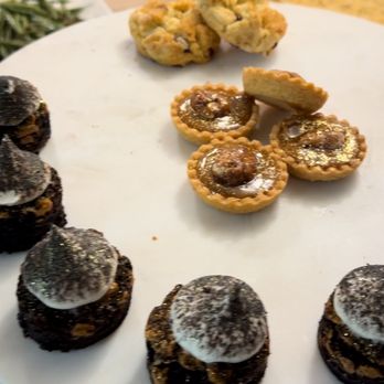 Alchemy Bake Lab - White chocolate scones, Tx Caramel Pecan Tart, Brownies - Desserts Near Me - Katy, Texas
