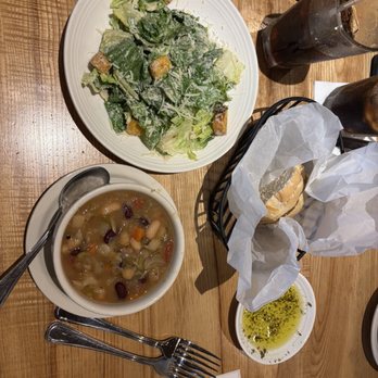 Carrabba's Italian Grill - Soup of the Day - Bowl and Caesar Salad - Italian Near Me - Winter Springs, Florida Carrabba's Italian Grill - Soup of the Day - Bowl and Caesar Salad - Italian Near Me - Winter Springs, Florida