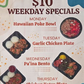 Paina Cafe - Weekday special - Poke Near Me - Las Vegas, Nevada Paina Cafe - Weekday special - Poke Near Me - Las Vegas, Nevada