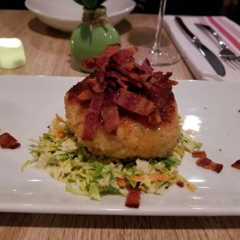 The Peppered Pig - Scallop Lobster Seafood Cake - New American Near Me - Webster, New York The Peppered Pig - Scallop Lobster Seafood Cake - New American Near Me - Webster, New York