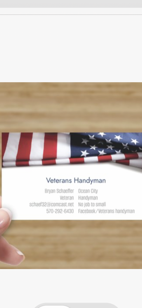 Slide of Veterans Handyman