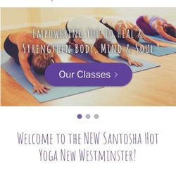 Santosha - Check out our schedule on the website: www.santoshanewwest.ca