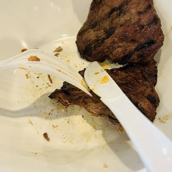 San Miguel Cafe - Plastic silverware can't cut meat - Salvadoran Near Me - Falls Church, Virginia San Miguel Cafe - Plastic silverware can't cut meat - Salvadoran Near Me - Falls Church, Virginia