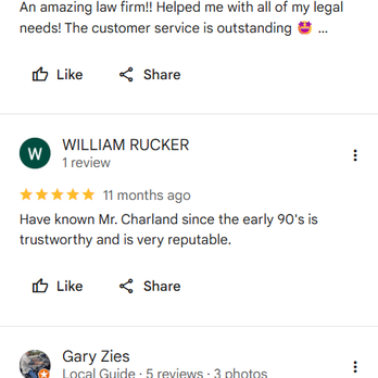 Charland Law Firm - An amazing law firm!! Helped me with all of my legal needs! The customer service is outstanding! - Personal Injury Law Near Me - Phoenix, Arizona Charland Law Firm - An amazing law firm!! Helped me with all of my legal needs! The customer service is outstanding! - Personal Injury Law Near Me - Phoenix, Arizona
