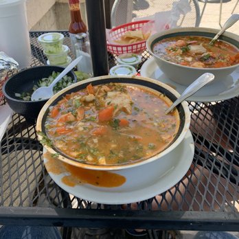 Agave Restaurant - two bowls of soup on a table - American Near Me - Sacramento, California Agave Restaurant - two bowls of soup on a table - American Near Me - Sacramento, California