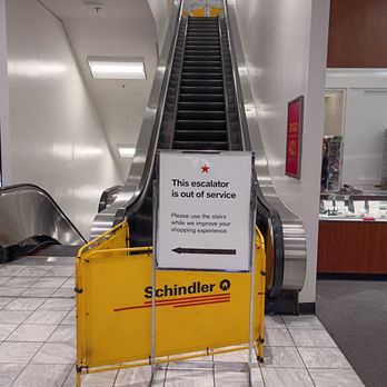 Macy's - this is the down side. the out of order signs aren't visible when going up. - Department Stores Near Me - Tukwila, Washington Macy's - this is the down side. the out of order signs aren't visible when going up. - Department Stores Near Me - Tukwila, Washington