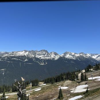 Peak 2 Peak Gondola - Snow in July - Transportation Near Me - Whistler, British Columbia Peak 2 Peak Gondola - Snow in July - Transportation Near Me - Whistler, British Columbia