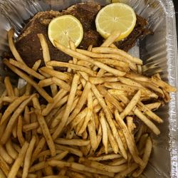 Shinwari Market & Restaurant - 2 orders of fish, comes with fries