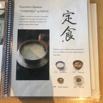 YAYOI - Menu - Japanese Near Me - Cupertino, California YAYOI - Menu - Japanese Near Me - Cupertino, California