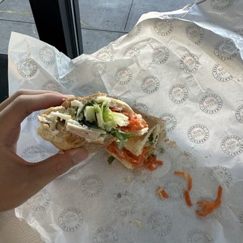 Banh Mi Stop - A bad pic of my House Special Banh Mi Sandwich, originally not intended to post - Sandwiches Near Me - Long Island City, New York