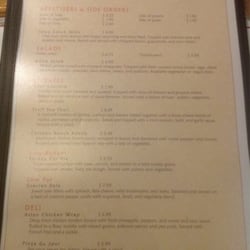 Gerrys Place - Menu, but there are always a few specials.