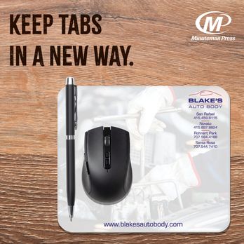Minuteman Press - Keep your notes right under your nose, with our paper mouse pads! - Printing Services Near Me - Beavercreek, Ohio