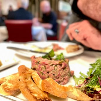 Bistro Du Marché - Steak Tartar - French Near Me - La Jolla, California Bistro Du Marché - Steak Tartar - French Near Me - La Jolla, California