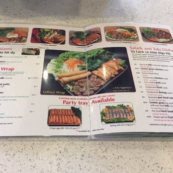 Pho Ba Co - Menu (April 2017) - Vietnamese Near Me - Irvine, California
