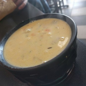 Soup Kettle Grille - Steaming hot cheddar corn chowder. - Soup Near Me - Meridian, Idaho Soup Kettle Grille - Steaming hot cheddar corn chowder. - Soup Near Me - Meridian, Idaho
