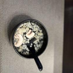 Clear broth soup