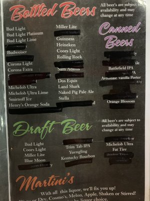 Menu photo 6 Gridiron Gadsden, AL