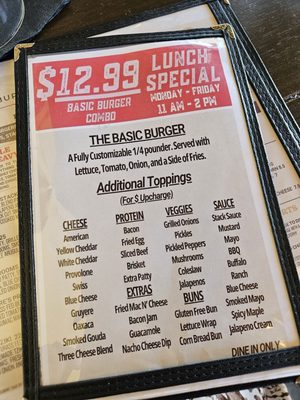 Menu photo 4 Stack Burgers & Bourbon Stuart, FL