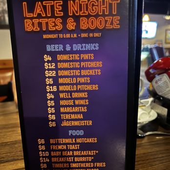 Timbers - St. Rose - late night bites - American Near Me - Henderson, Nevada Timbers - St. Rose - late night bites - American Near Me - Henderson, Nevada