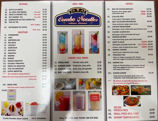 Combo Noodles by null