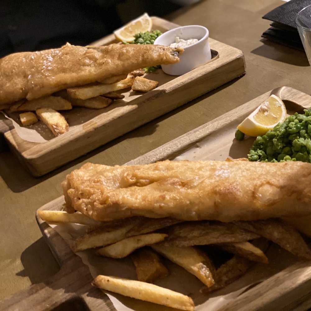 Fish and chips Fish and chips