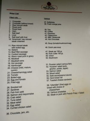 Eetsalon Van Dobben by null