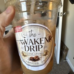 The Awaken Drip - Brown sugar cinnamon oat milk shaken espresso
