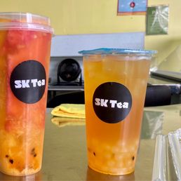 Fresh Kiwi Fruit Tea