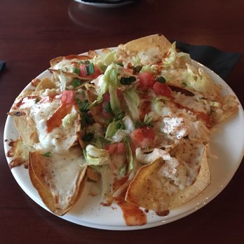 Hell's Kitchen - Seafood nachos.  I was super excited to try them but ended up being extremely bland. - New American Near Me - Norfolk, Virginia