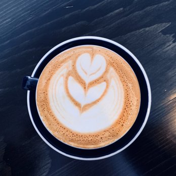 Traverse Coffee - Cappuccino latte art. - Coffee & Tea Near Me - Hallowell, Maine