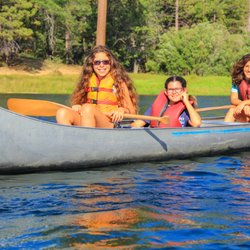 Camp Mountain Chai - Canoeing and Lake at Jewish Summer Camp in Big Bear, CA