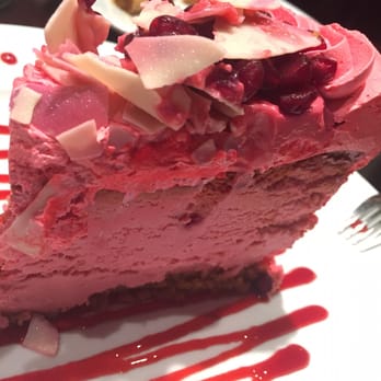 Sufi's Kitchen - Pomegranate cheesecake!! - Persian/Iranian Near Me - Atlanta, Georgia