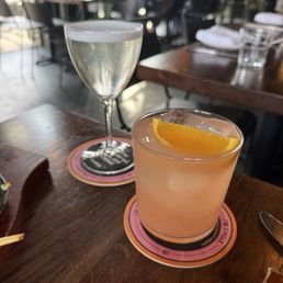 Bar Chuzo Margarita and Rose Sangria