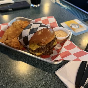 What A Tavern - Double smash burger was top notch. The home made chips were awesome. The wings were - Sports Bars Near Me - Vero Beach, Florida What A Tavern - Double smash burger was top notch. The home made chips were awesome. The wings were - Sports Bars Near Me - Vero Beach, Florida