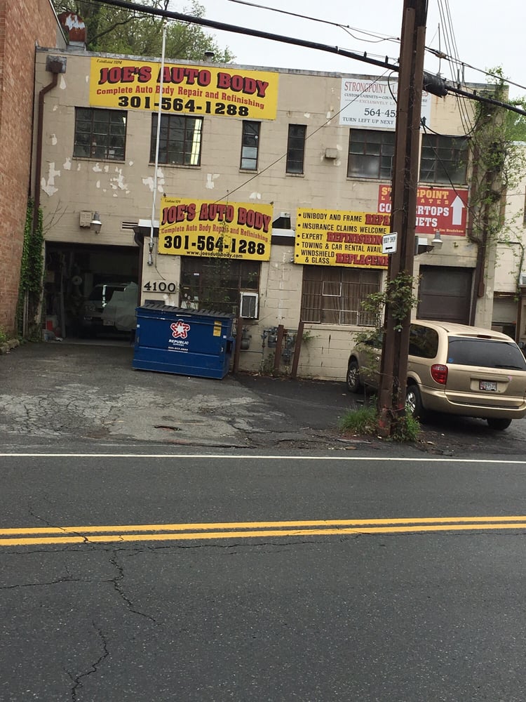 JOE’S AUTO BODY Updated August 2024 12 Reviews 4100 Howard Ave, Kensington, Maryland