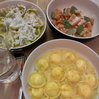 Misi - Sheep's Milk Ricotta Filled Occhi  Spinach and Mascarpone Filled Tortelli - Italian Near Me - Brooklyn, New York