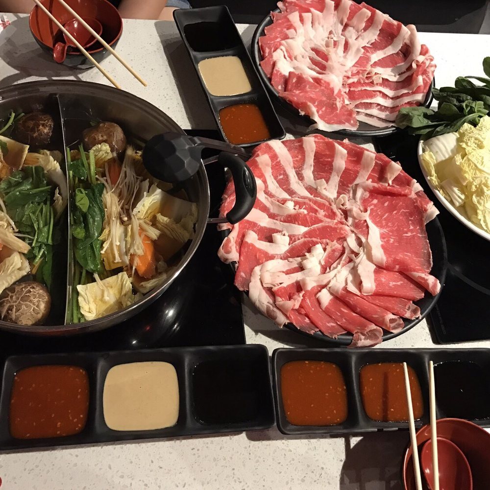 ShaBuShi - This is beef shabu shabu with dark soup. It was awesome. - Japanese Near Me - Los Angeles, California