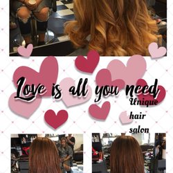 Hair cut and color