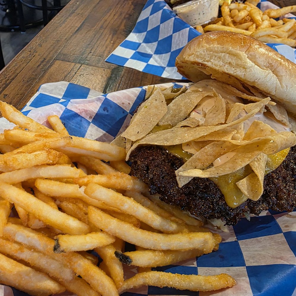 Crowley's - Burger had stale chips on it. - Dive Bars Near Me - Shaker Heights, Ohio