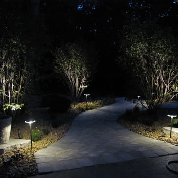 Stepanek Landscaping - a pathway at night - Landscaping Near Me - Wauconda, Illinois Stepanek Landscaping - a pathway at night - Landscaping Near Me - Wauconda, Illinois