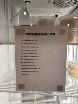 Menu photo 7 Feges BBQ Houston, TX