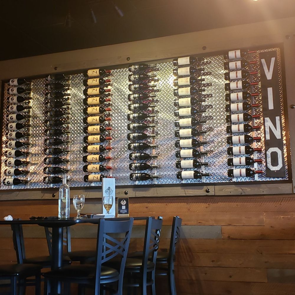 Draft Gastropub - Vino wall - Gastropubs Near Me - Appleton, Wisconsin