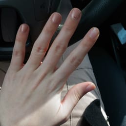 Jenni, the owner, did my nails...I had gel shellac polish...this was after 7 days. Jenni, the owner, did my nails...I had gel shellac polish...this was after 7 days.