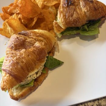 Coffee X Change - Chicken salad on croissant - Coffee & Tea Near Me - Tucson, Arizona Coffee X Change - Chicken salad on croissant - Coffee & Tea Near Me - Tucson, Arizona