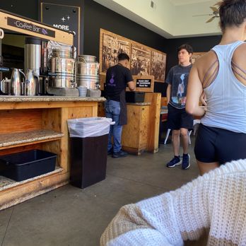 Purple Onion Cafe - was nice until busser with headphones in couldn't hear himself crashing dishes - American Near Me - Los Gatos, California